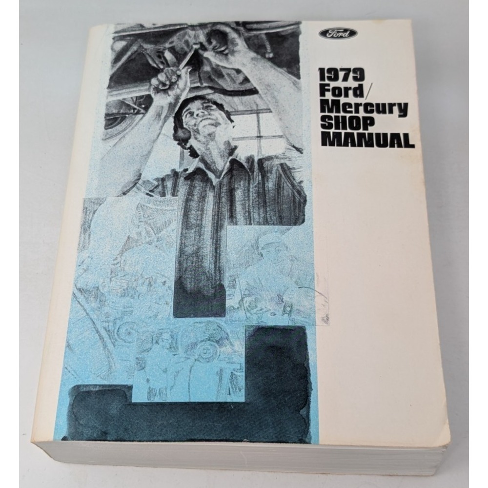 1979 Ford Lincoln Mercury‎ Complete Set of Shop Manual Original OEM